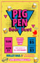 PIG PEN BEER BUST Featuring DJ DYENAMO: Sunday, 08/31/25 at 3:00PM. $5 cover. $3 bust.