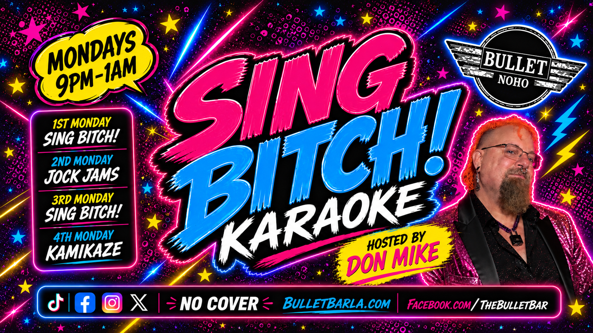 Sing Bitch! Karaoke - Hosted by Don Mike